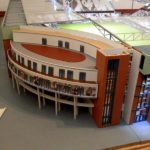 Modell des Millerntorstadions