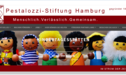 neue Homepage der Pestalozzi Stiftung Hamburg