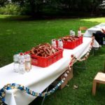 Sommerfest der Kita Kinderburg in Borgfelde - von den Papas organisiert!