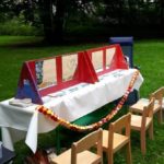 Sommerfest der Kita Kinderburg in Borgfelde - von den Papas organisiert!