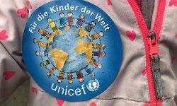 Laternenfest in der Kita Kinderburg in Borgfelde - zugunsten von UNICEF